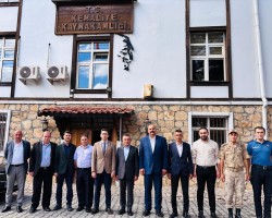 Başkanla Fotoğraflar