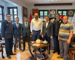 Başkanla Fotoğraflar